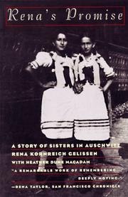Rena's Promise: A Story of Sisters in Auschwitz cover