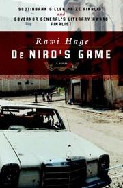 De Niro's Game cover