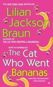 The Cat Who Went Bananas cover