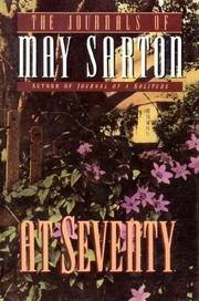 At Seventy: A Journal cover