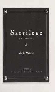 Sacrilege cover