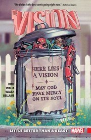 The Vision, Volume 2: Little Better than a Beast cover