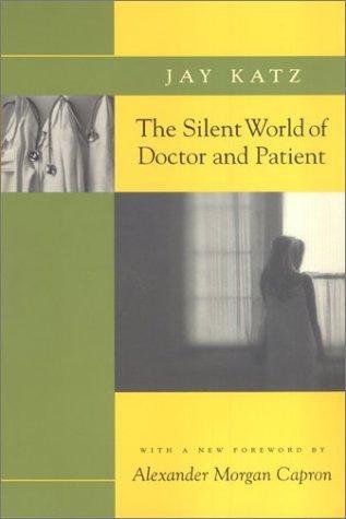 The silent world of doctor and patient cover