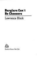 Burglars Can't Be Choosers cover