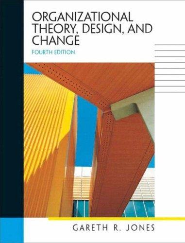Organizational Theory, Design, and Change cover