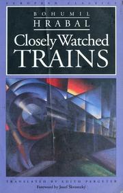 Closely Watched Trains cover