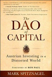 The DAO of Capital: Austrian Investing in a Distorted World cover