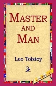 Master and Man cover