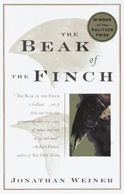 The Beak of the Finch: A Story of Evolution in Our Time cover