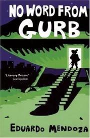 No Word From Gurb cover