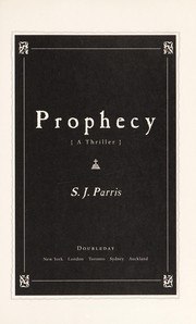 Prophecy cover