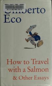 How to Travel with a Salmon and Other Essays cover