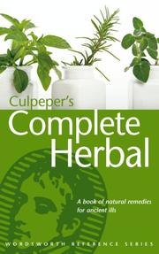 Culpeper's Complete Herbal cover