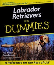Labrador Retrievers For Dummies cover