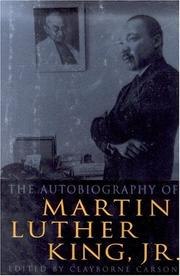 The Autobiography of Martin Luther King, Jr. cover