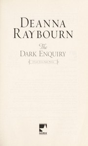 The Dark Enquiry cover