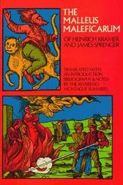 The Malleus Maleficarum cover