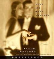 When We Were Orphans cover